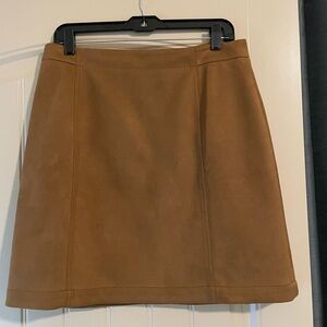 Ann Taylor Faux Suede Skirt